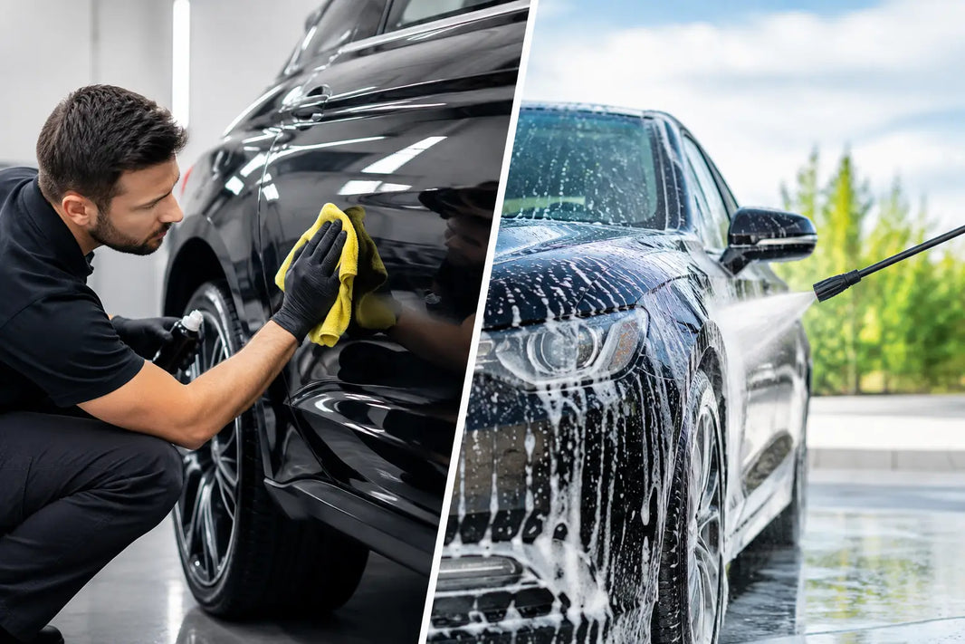 Professional Detailing Versus Car Wash Explained