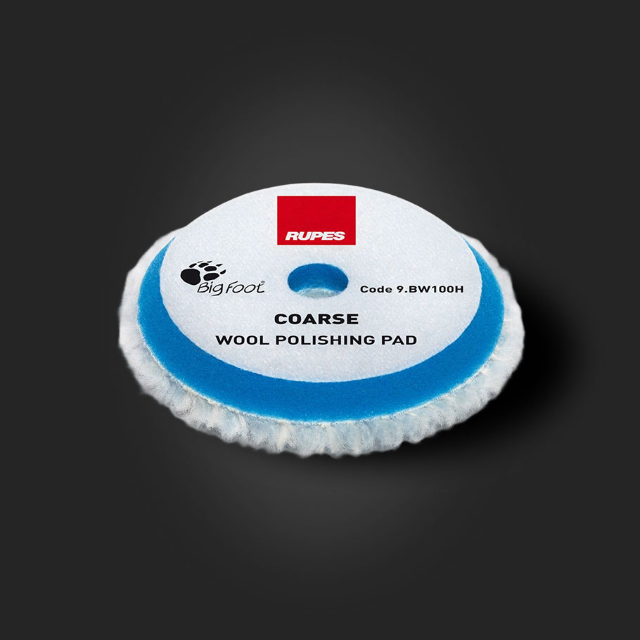 Rupes Bigfoot Blue Coarse Wool Pad