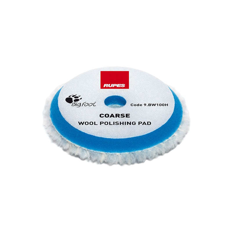 Rupes Bigfoot Blue Coarse Wool Pad 9.BW100H 150mm-1