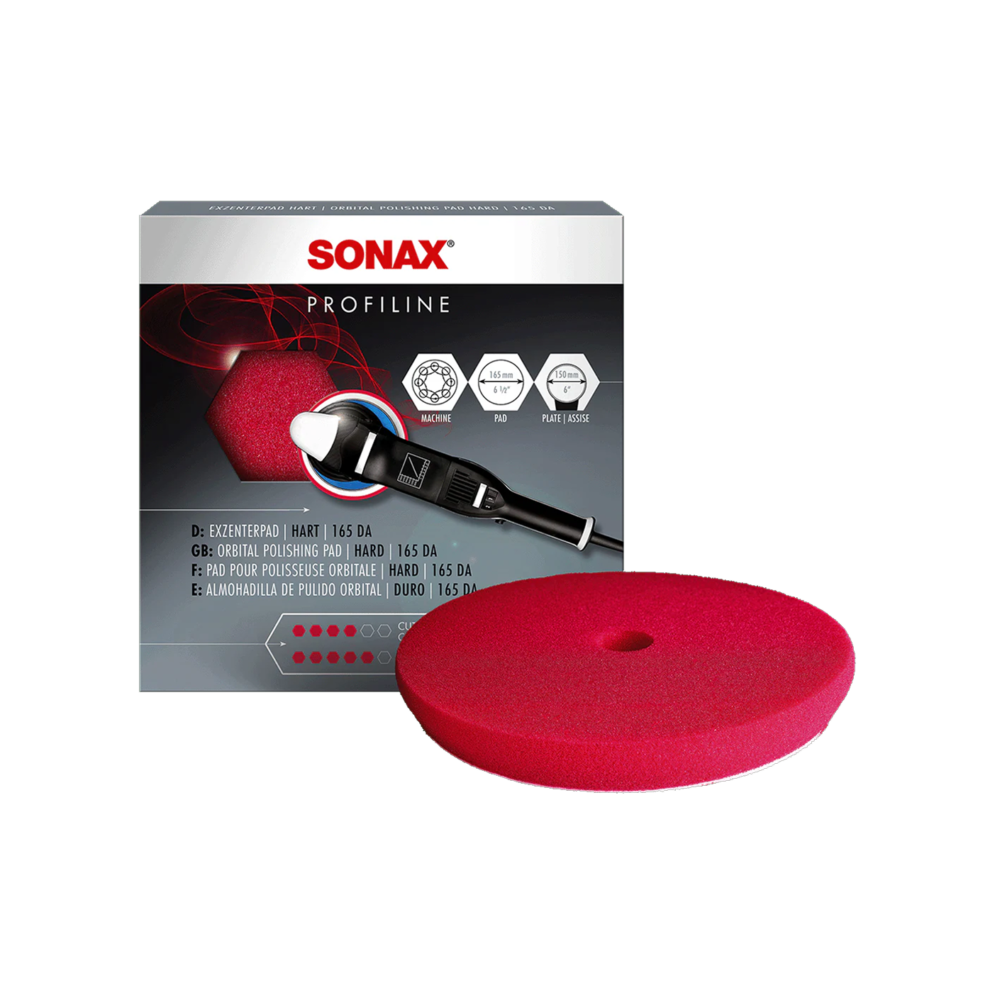 SONAX PROFILINE DA Foam Cutting Pad Hard-2