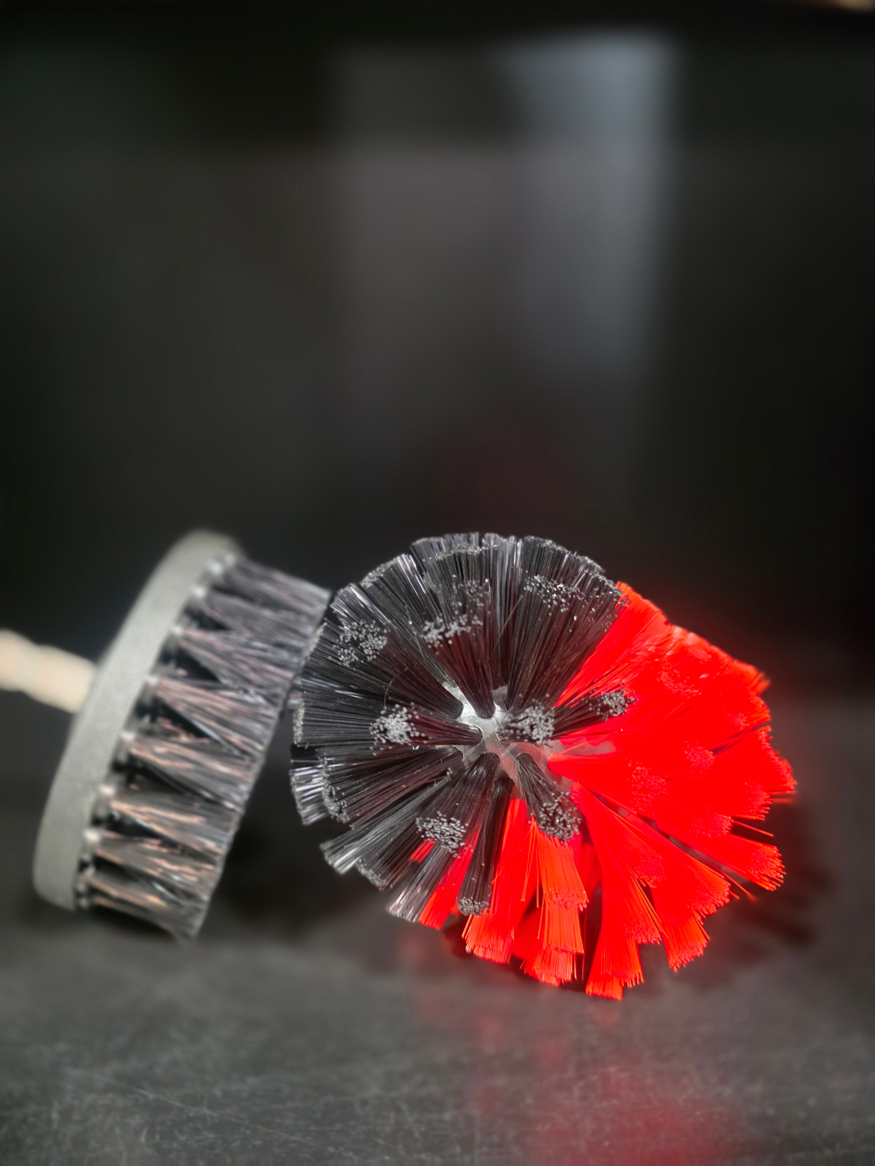 Drill Brush 2pk Flat Disc/Cone-2
