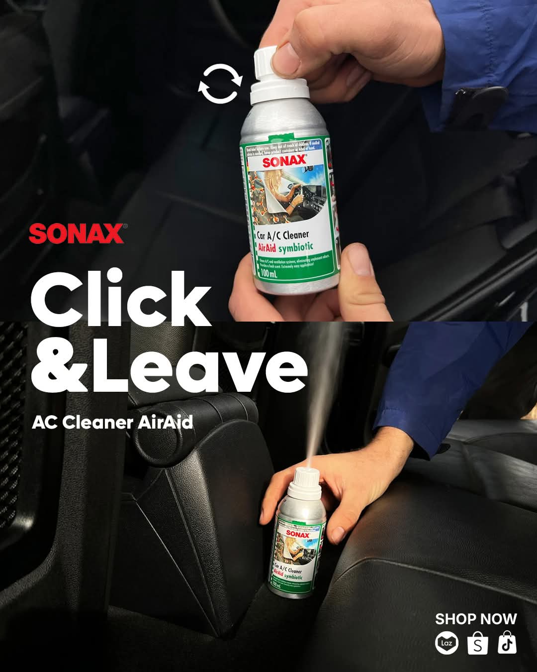 SONAX Odour Eliminator Air Aid-3